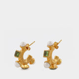 Boucles d'Oreilles The Traveller'S Path en Or