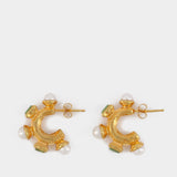 Boucles d'Oreilles The Traveller'S Path en Or