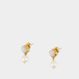 Boucles d'oreille Moonlight Capture - Alighieri - Plaqué or - Doré