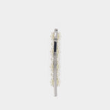 Barrette Medium Flower - Simone Rocha - Perles - Blanc