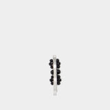 Barrette Mini Flower - Simone Rocha - Cristal - Noir