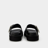Mules Aj1235 - Toga Pulla - Cuir - Noir