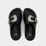 Mules Aj1235 - Toga Pulla - Cuir - Noir