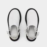 Mules Aj1239 - Toga Pulla - Cuir - Blanc