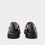 Mocassins Aj1243 - Toga Pulla - Polido - Noir