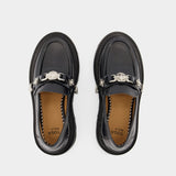 Mocassins Aj1243 - Toga Pulla - Polido - Noir
