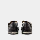 Mocassins AJ1290 -Toga Virilis - Cuir - Noir