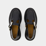 Mocassins AJ1290 -Toga Virilis - Cuir - Noir