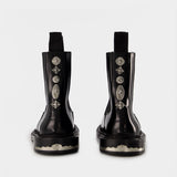 Bottes AJ1295 - Toga Virilis - Cuir - Noir
