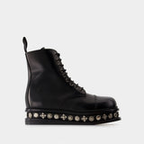 Bottes AJ1297 - Toga Virilis - Cuir - Noir