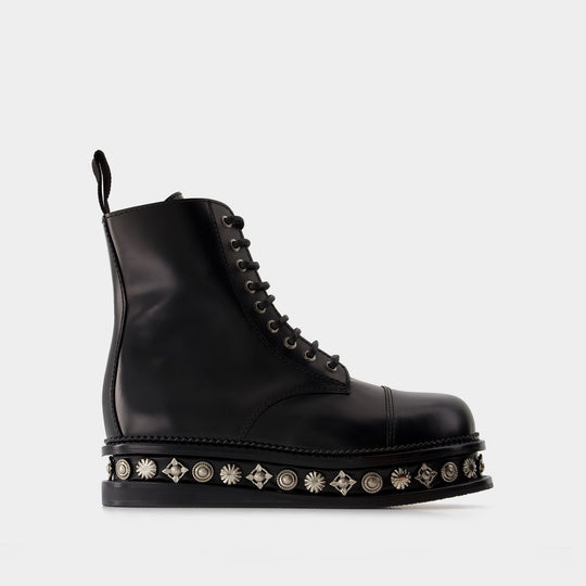 Bottes AJ1297 - Toga Virilis - Cuir - Noir