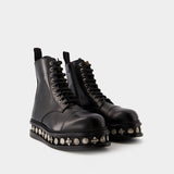 Bottes AJ1297 - Toga Virilis - Cuir - Noir