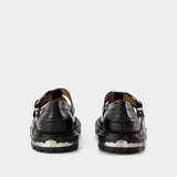 Bottines Aj1278 - Toga Pulla - Cuir - Noir