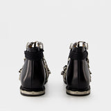 Bottines Aj1284 - Toga Pulla - Cuir - Noir