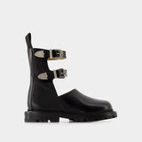 Bottes Aj1288 - Toga Pulla - Cuir - Noir
