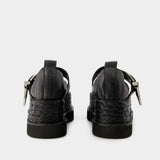 Mocassins Aj1314 - Toga Pulla - Cuir - Noir