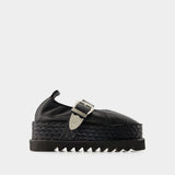 Mocassins Aj1314 - Toga Pulla - Cuir - Noir