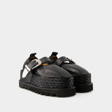 Mocassins Aj1314 - Toga Pulla - Cuir - Noir
