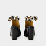 Bottines Aj1308 - Toga Pulla - Cuir - Noir