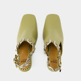 Bottines Aj1308 - Toga Pulla - Cuir - Vert