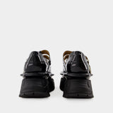 Mocassins Aj1316 - Toga Pulla - Cuir - Noir