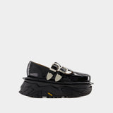 Mocassins Aj1316 - Toga Pulla - Cuir - Noir