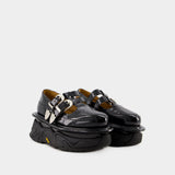 Mocassins Aj1316 - Toga Pulla - Cuir - Noir