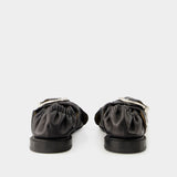 Sandales Aj928 - Toga Pulla - Cuir - Noir