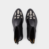 Bottines Aj990 - Toga Pulla - Cuir - Noir