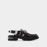 Mocassins Aj1070 - Toga Pulla - Polido - Noir