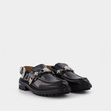 Mocassins Aj1070 - Toga Pulla - Polido - Noir