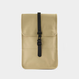 Sac À Dos Mini W3 - RAINS - Synthétique - Beige