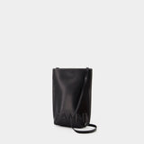 Sac à bandoulière Banner Small - Ganni - Cuir - Noir