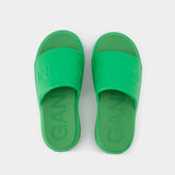 Sandales Sporty Mix Vertes en Matière Végétale
