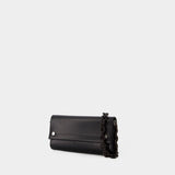 Wallet on chaine Banner Envelope - Ganni - Cuir - Noir
