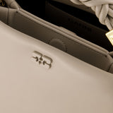 Sac à bandoulière Bou - Ganni - Cuir - Beige