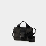 Sac à bandoulière Mini Satchel - Ganni - Synthétique - Noir
