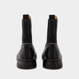Bottes Everyday Mid Chelsea - Ganni - Noir