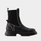 Bottes Everyday Mid Chelsea - Ganni - Noir