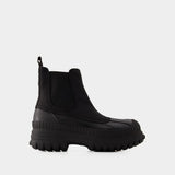 Bottes Outdoor Chelsea - Ganni - Caoutchouc - Noir