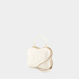 Sac À Bandoulière Butterfly Small - Ganni - Cuir - Blanc