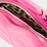 Sac À Bandoulière Butterfly Small - Ganni - Cuir - Rose