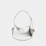 Sac Porté Épaule Ganni - Ganni - Cuir Synthétique - Argenté