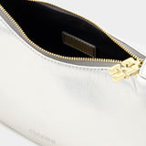 Sac Porté Épaule Ganni - Ganni - Cuir Synthétique - Argenté