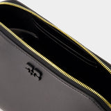 Pochette Ganni Bou - Ganni - Cuir Synthétique - Noir