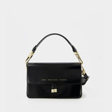 Sac Hobo Shoulder - Chylak - Cuir - Noir Glossy
