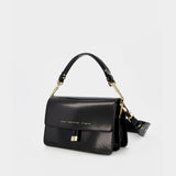 Sac Hobo Shoulder - Chylak - Cuir - Noir Glossy