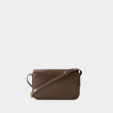 Sac Classique Flap - Chylak - Cuir - Marron Brillant