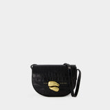 Sac Saddle - Chylak - Cuir - Noir Brillant Crco