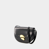 Sac Saddle - Chylak - Cuir - Noir Brillant